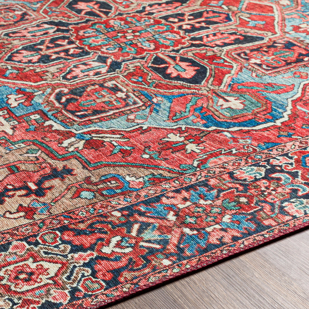 Livabliss Adenia Vintage Medallion Printed Area Rug