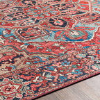 Livabliss Adenia Vintage Medallion Printed Area Rug