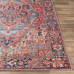 Livabliss Adenia Vintage Medallion Printed Area Rug