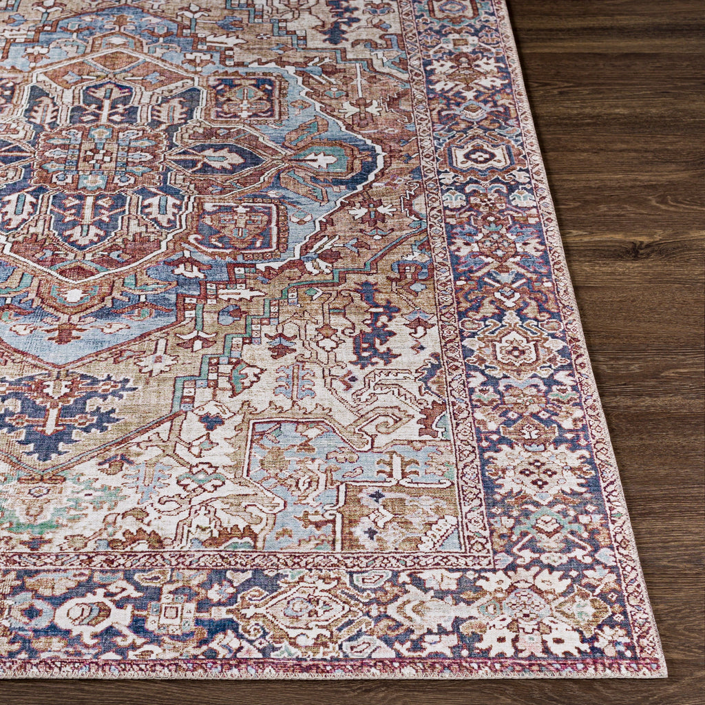 Livabliss Adenia Vintage Medallion Printed Area Rug