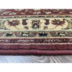 Admire Home Living Caroline Traditional Floral Sarouk Pattern Area Rug