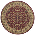 Admire Home Living Caroline Traditional Floral Sarouk Pattern Area Rug