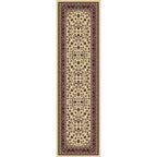 Admire Home Living Caroline Traditional Floral Sarouk Pattern Area Rug