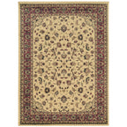 Admire Home Living Caroline Traditional Floral Sarouk Pattern Area Rug