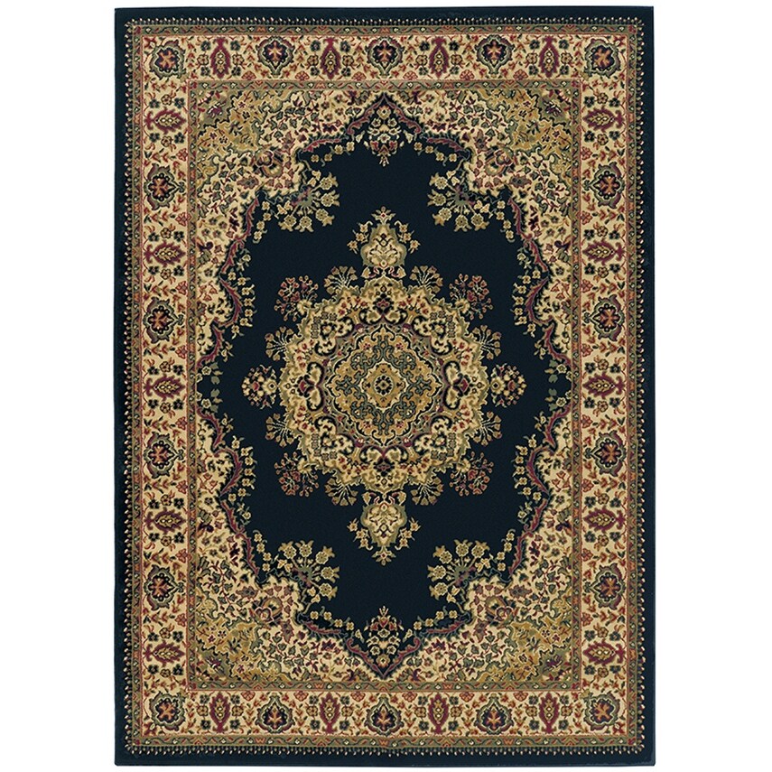 Admire Home Living Caroline Traditional Medallion Area Rug