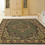 Admire Home Living Caroline Traditional Medallion Area Rug