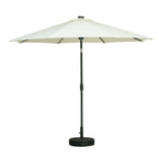 Ainfox 10ft Patio Umbrella with Lights Outdoor Solar Umbrella without Base