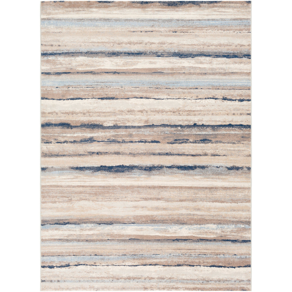 Livabliss Ajax Modern Striped Area Rug