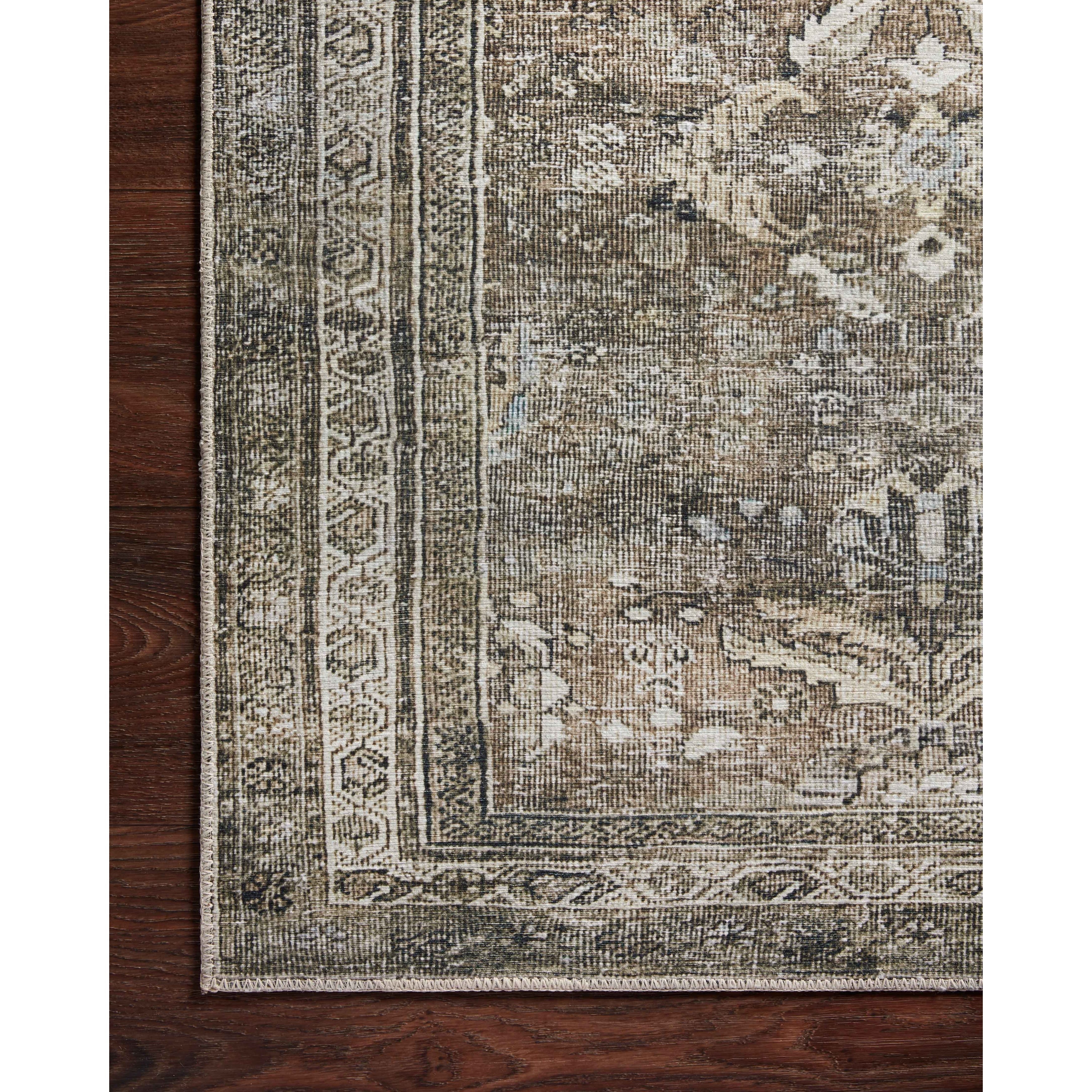 Alexander Home Isabelle Shabby Chic Vintage Distressed Printed Area Rug