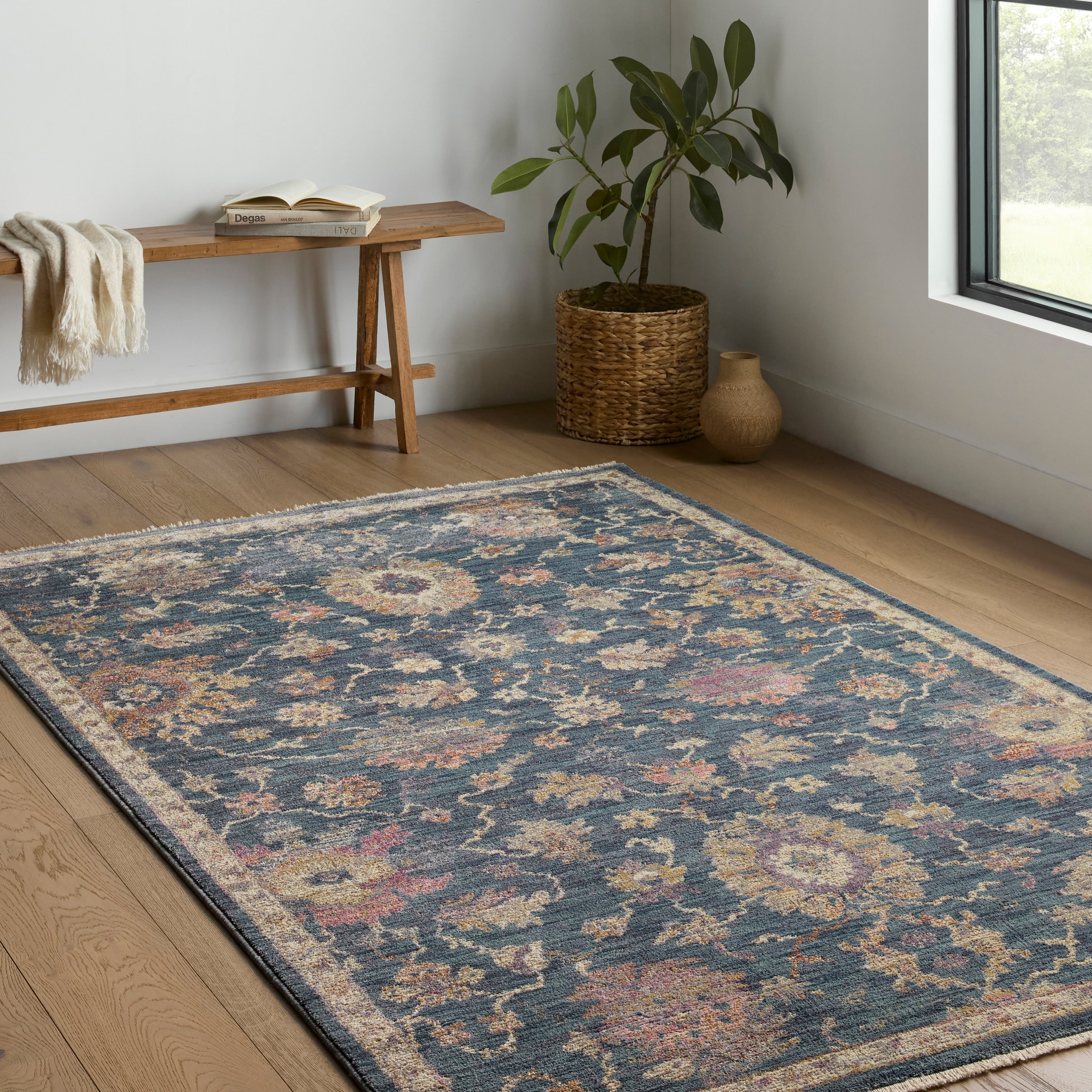 Alexander Home Jewel Boho Distressed Vintage Area Rug