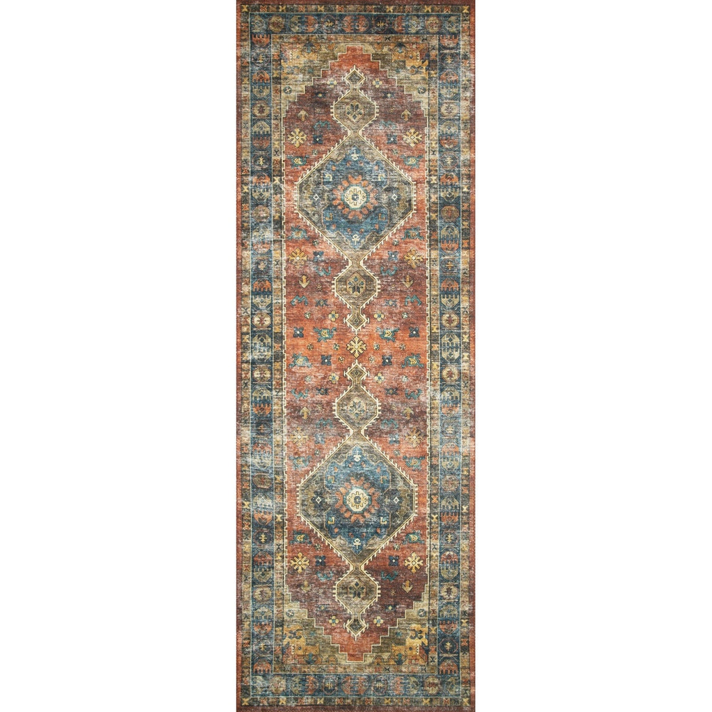 Alexander Home Leanne Transitional Aztec Vintage Printed Area Rug