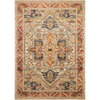 Alexander Home Luxe Antiqued Distressed Boho Area Rug