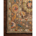 Alexander Home Megan Floral Hand-Hooked 100% Wool Area Rug