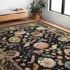 Alexander Home Megan Floral Hand-Hooked 100% Wool Area Rug