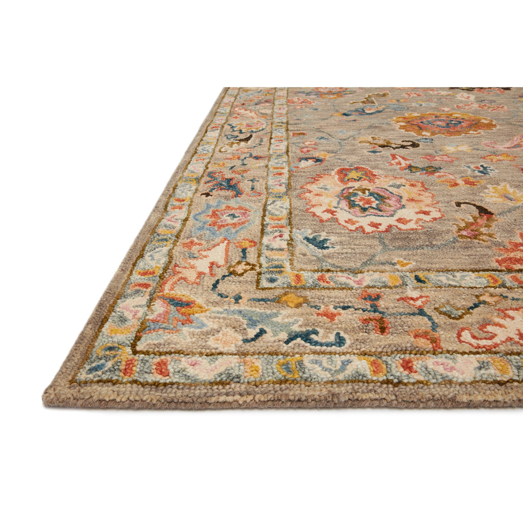 Alexander Home Megan Floral Hand-Hooked 100% Wool Area Rug