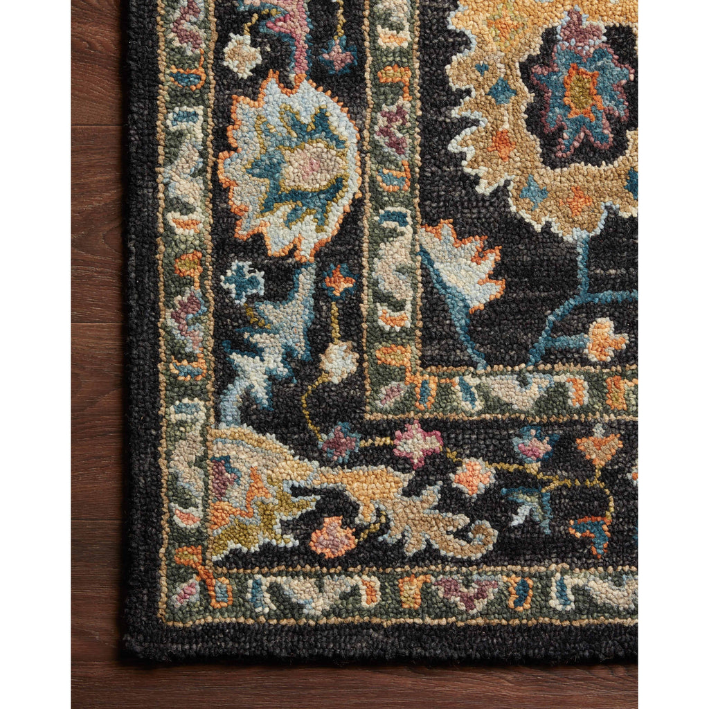 Alexander Home Megan Floral Hand-Hooked 100% Wool Area Rug