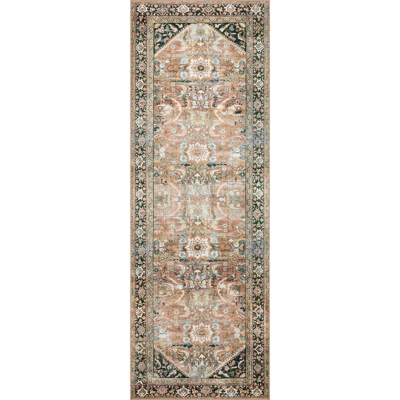 Alexander Home Sophia Printed Botanical Vintage Area Rug