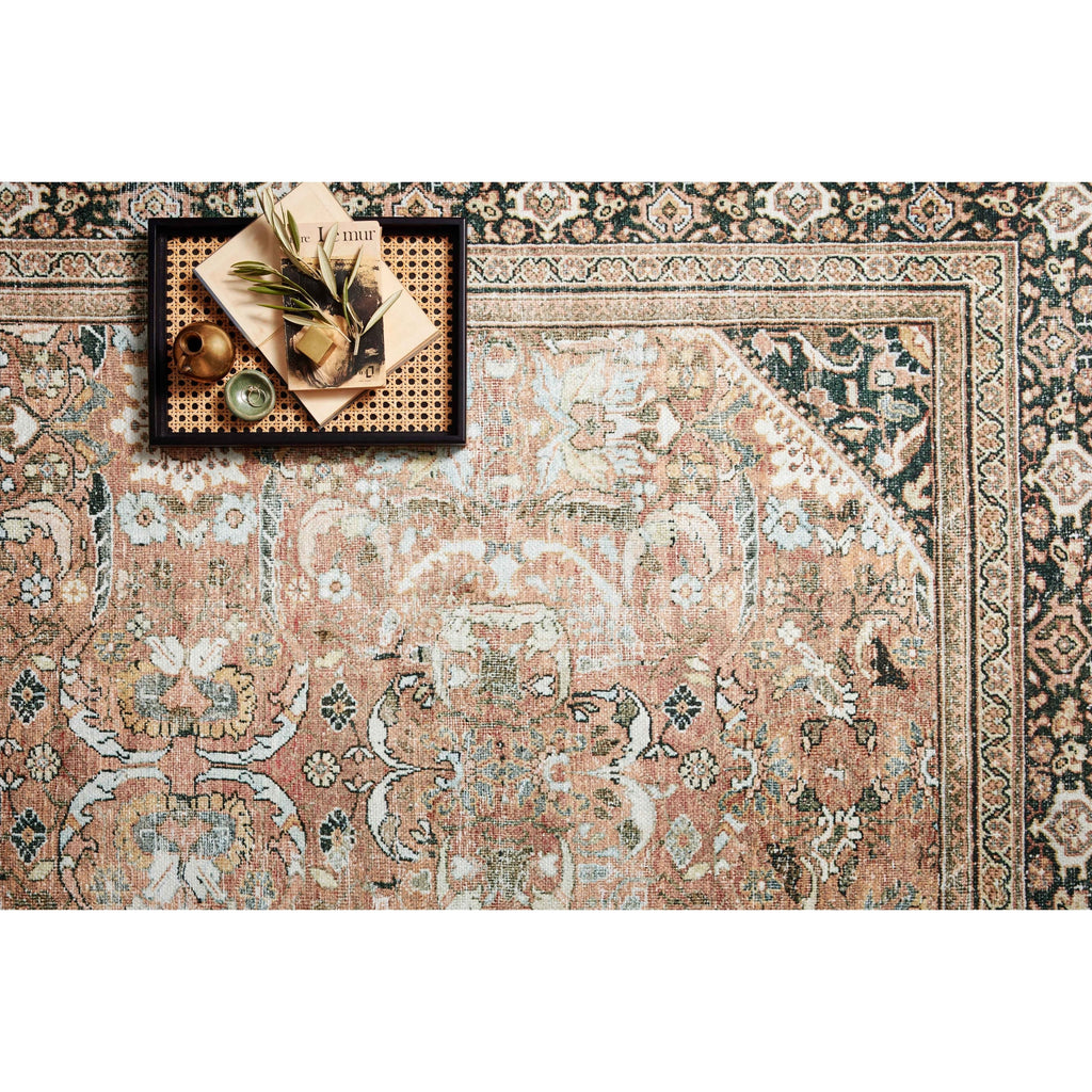 Alexander Home Sophia Printed Botanical Vintage Area Rug