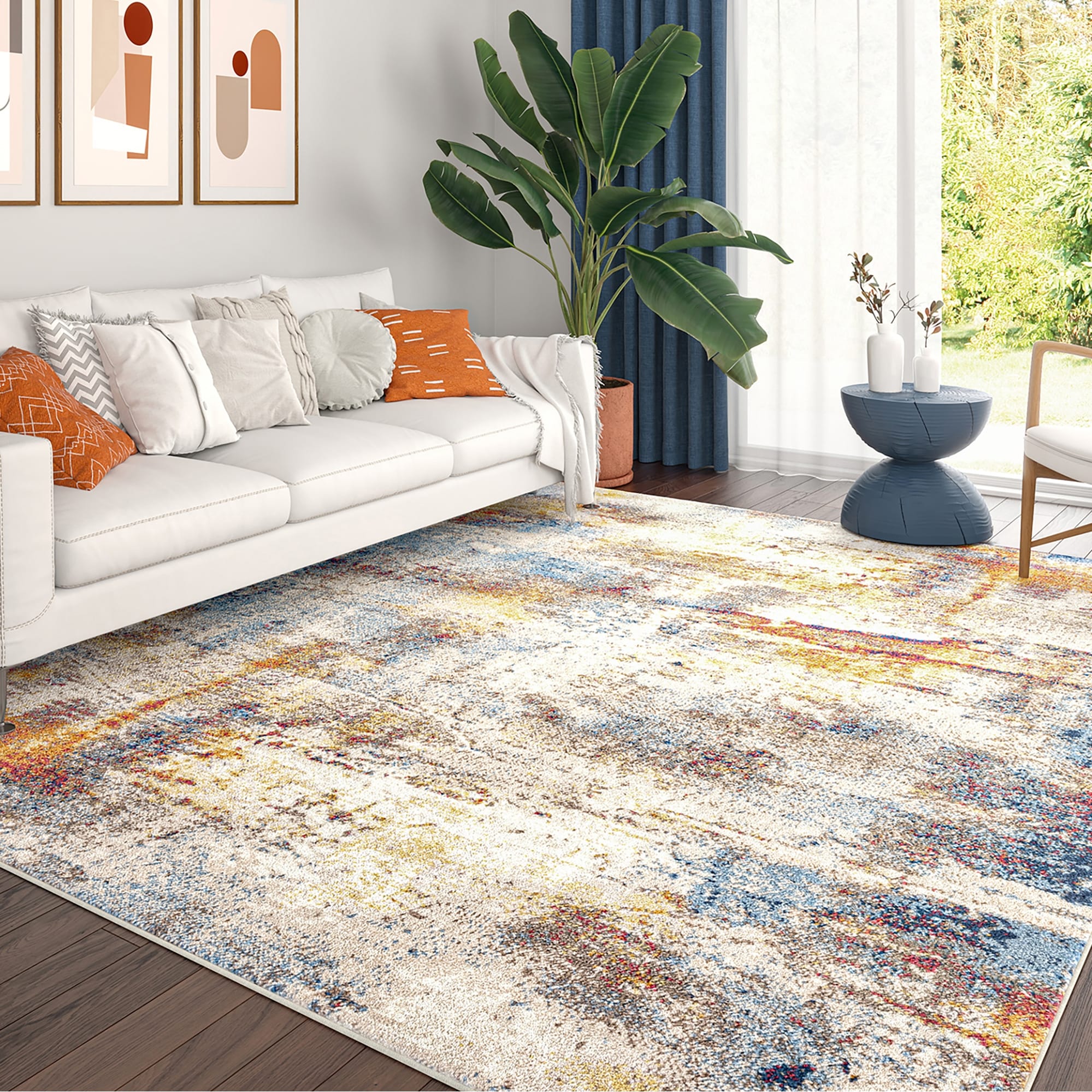 Chesney Modern & Contemporary Abstract Indoor Area Rug
