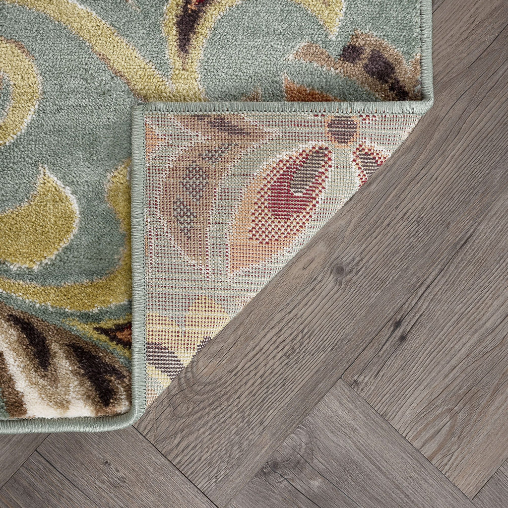 Decora Farmhouse Floral Indoor Area Rug