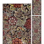 Decora Farmhouse Floral Indoor Area Rug
