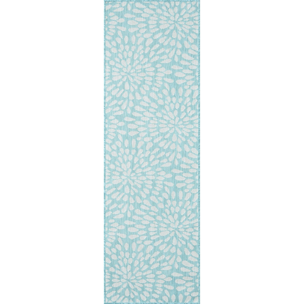 Exo Coastal Floral Indoor/Outdoor Area Rug