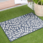 Exo Coastal Floral Indoor/Outdoor Area Rug