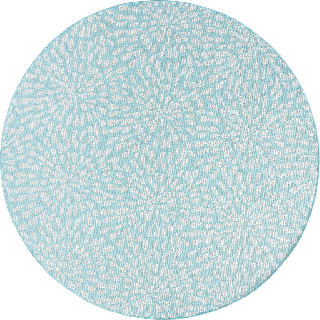 Exo Coastal Floral Indoor/Outdoor Area Rug