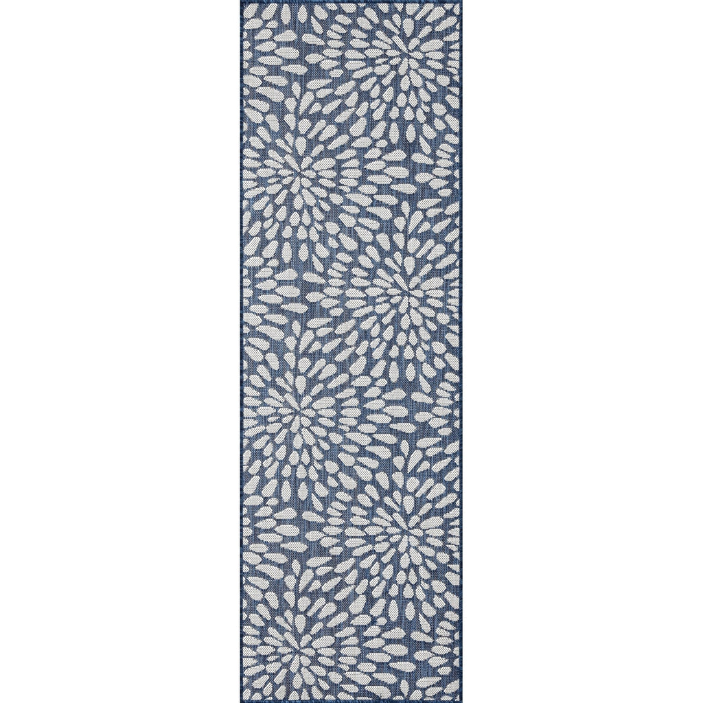 Exo Coastal Floral Indoor/Outdoor Area Rug