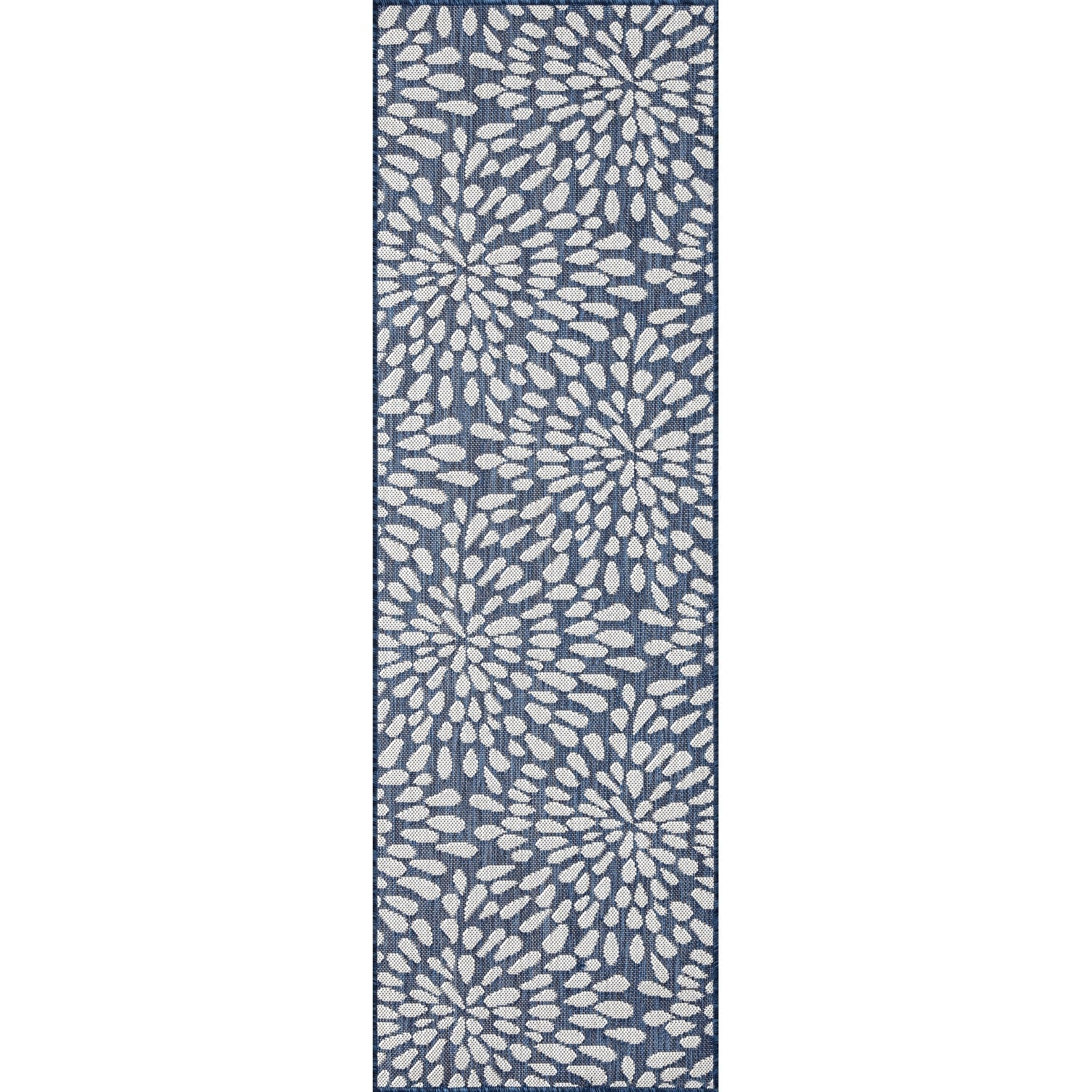 Exo Coastal Floral Indoor/Outdoor Area Rug