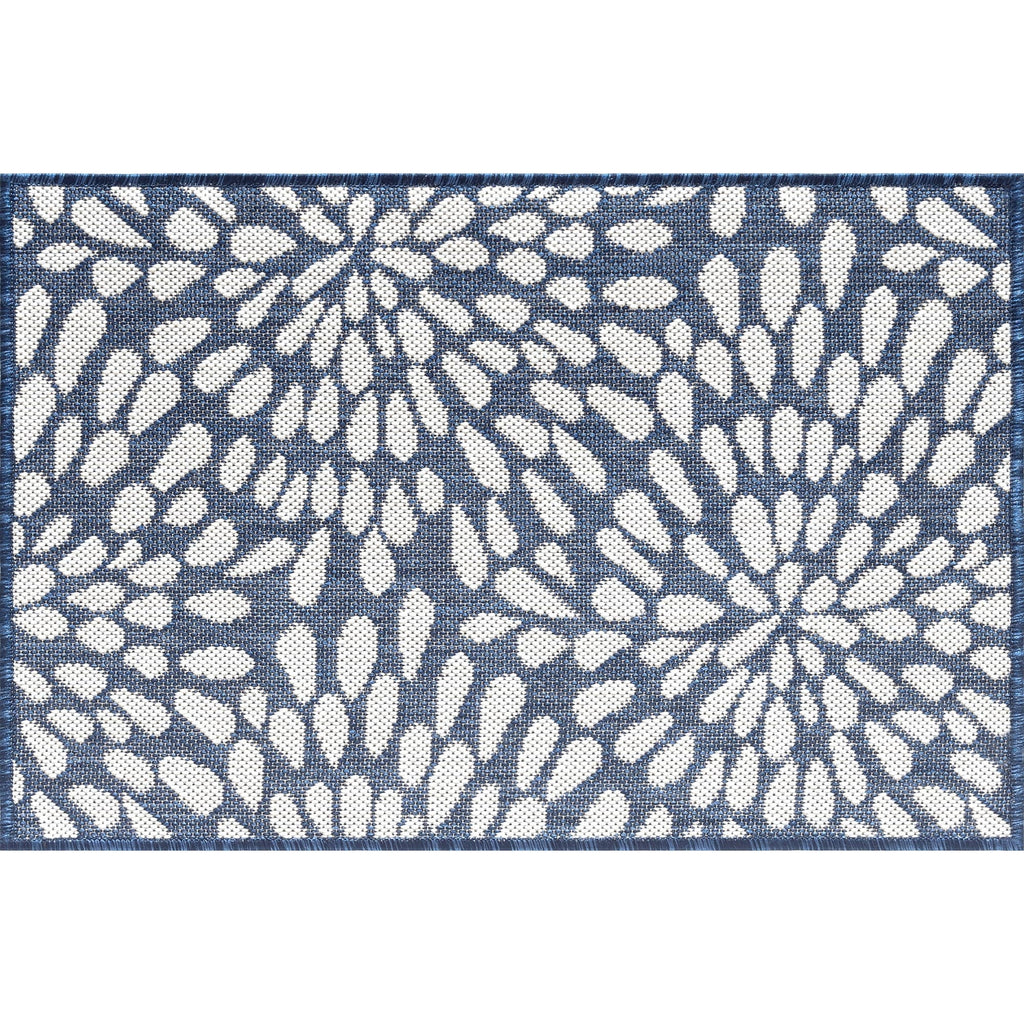 Exo Coastal Floral Indoor/Outdoor Area Rug