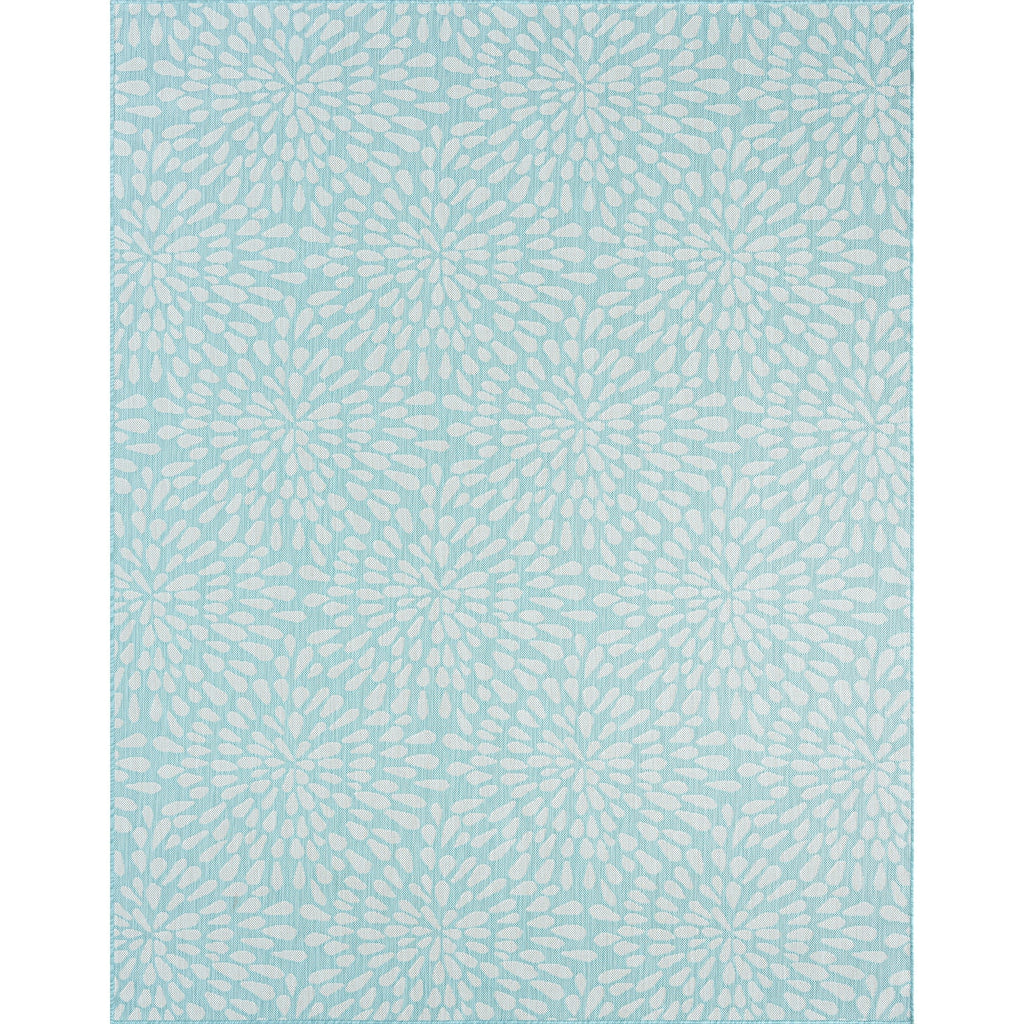 Exo Coastal Floral Indoor/Outdoor Area Rug