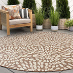 Exo Coastal Floral Indoor/Outdoor Area Rug