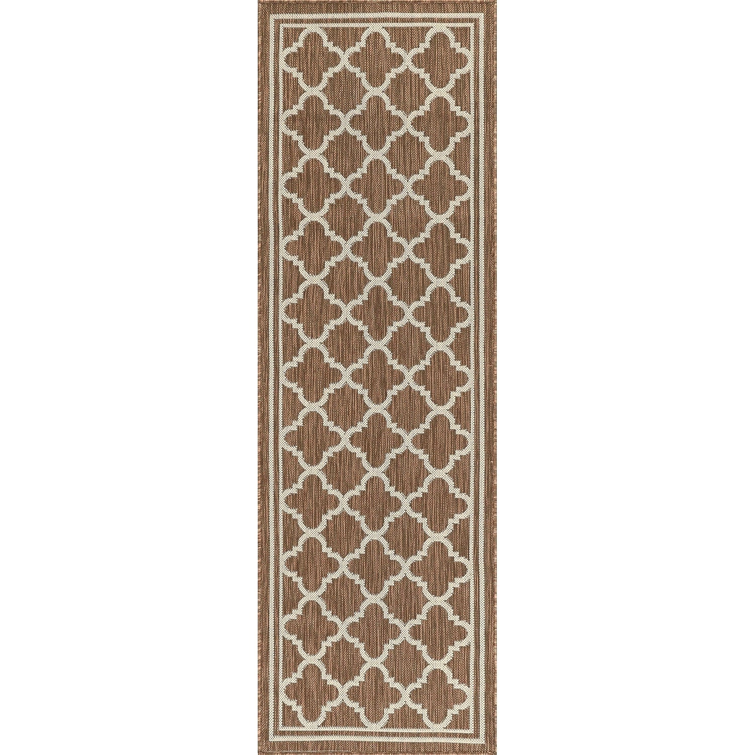 Exo Coastal Geometric Indoor/Outdoor Area Rug