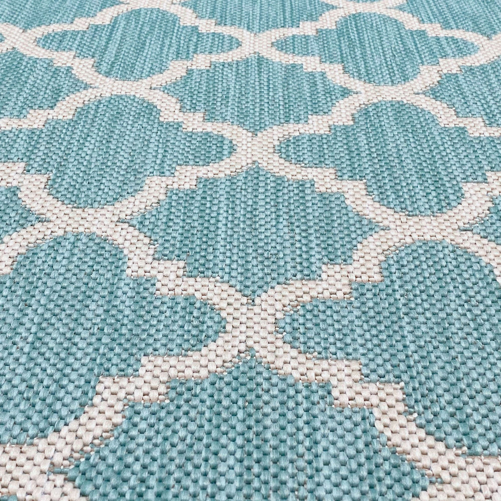 Exo Coastal Geometric Indoor/Outdoor Area Rug