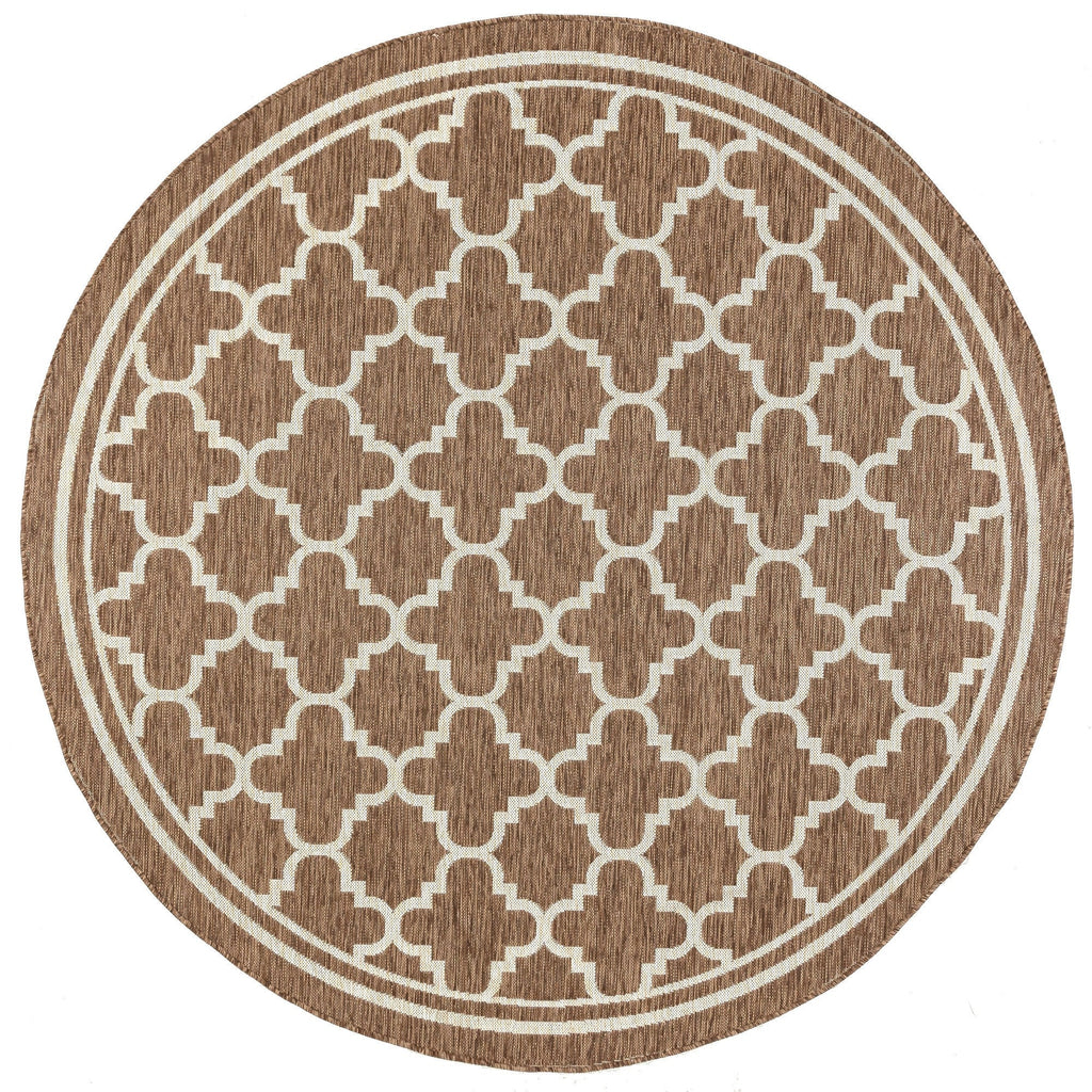 Exo Coastal Geometric Indoor/Outdoor Area Rug
