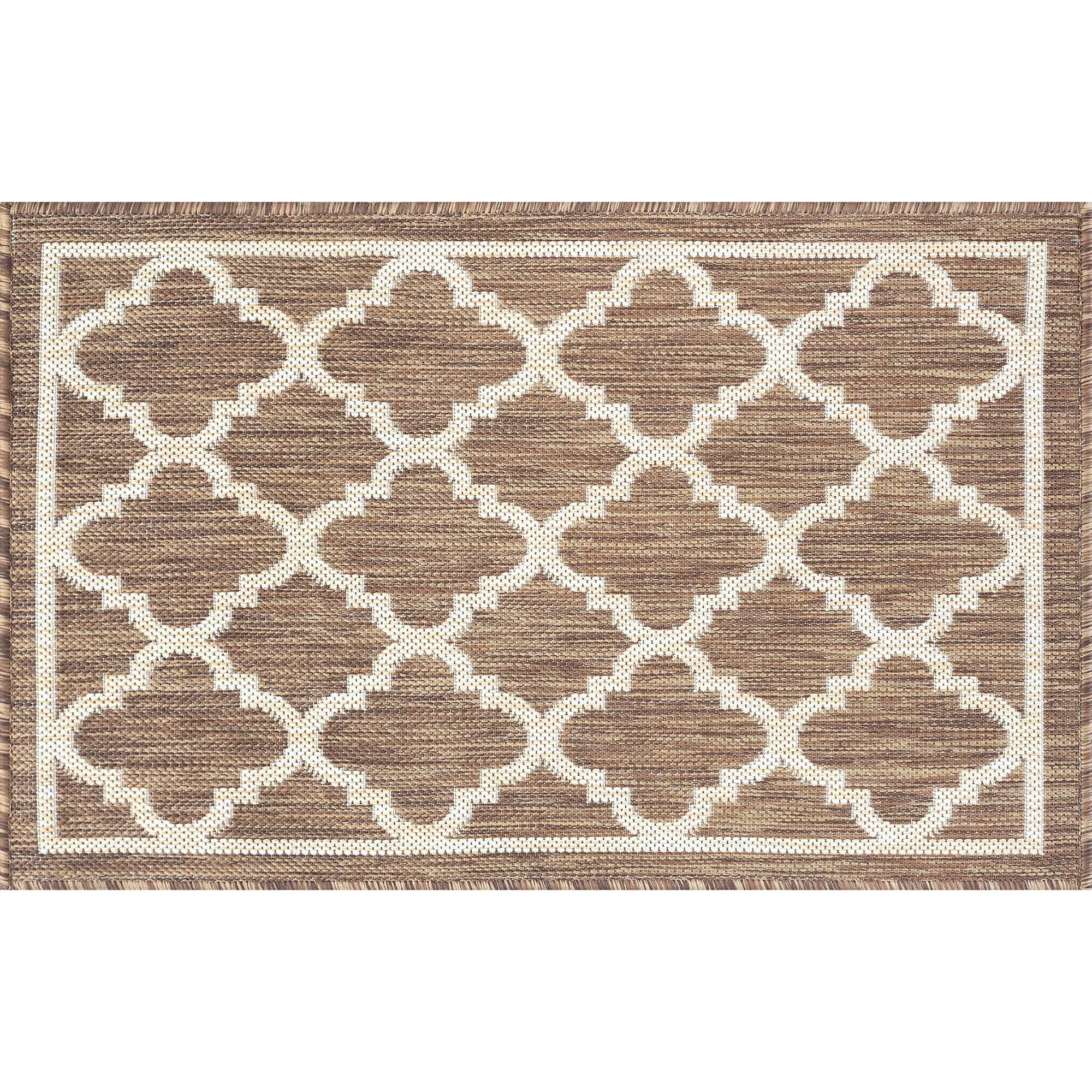 Exo Coastal Geometric Indoor/Outdoor Area Rug