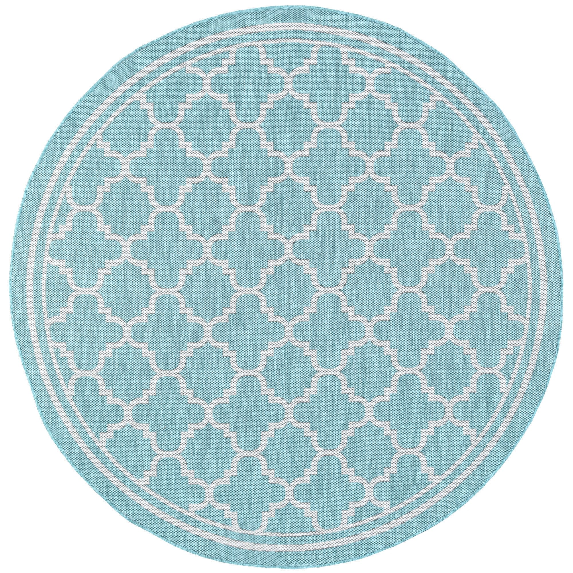 Exo Coastal Geometric Indoor/Outdoor Area Rug