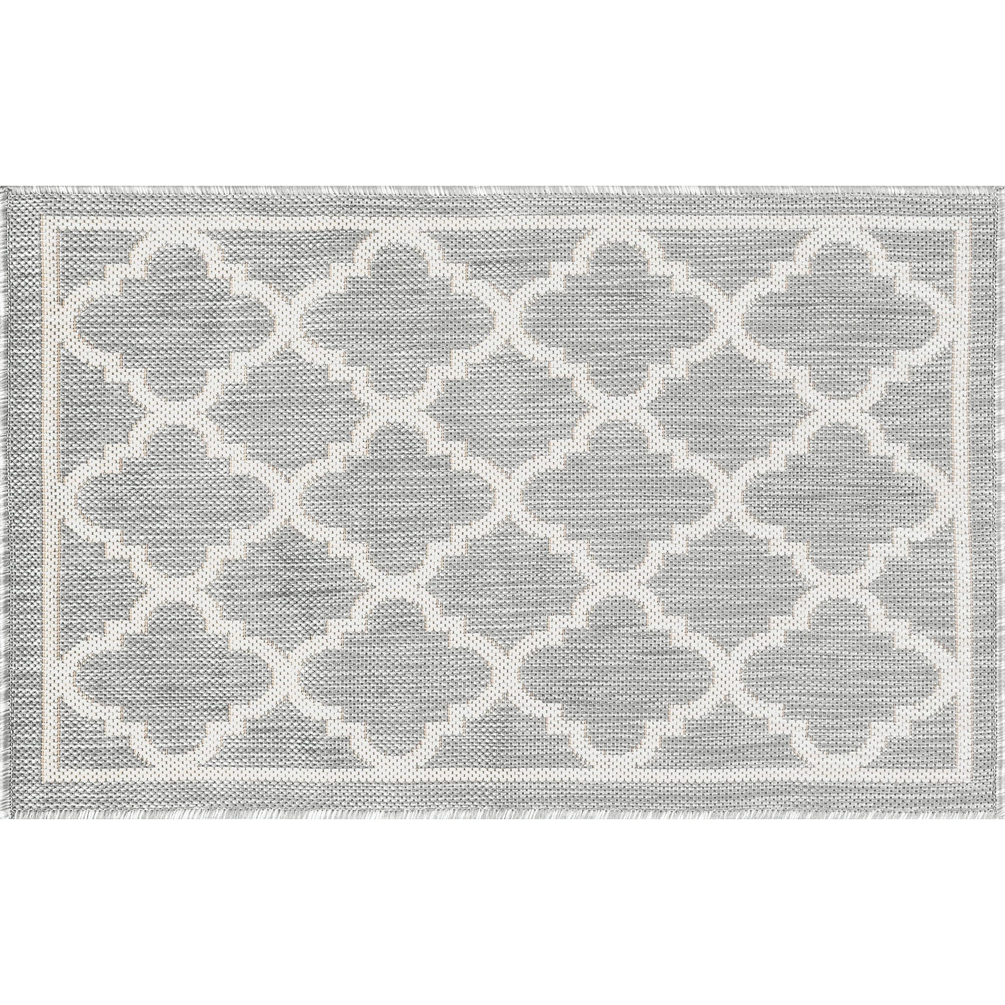 Exo Coastal Geometric Indoor/Outdoor Area Rug