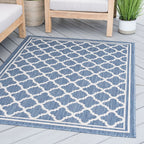 Exo Coastal Geometric Indoor/Outdoor Area Rug
