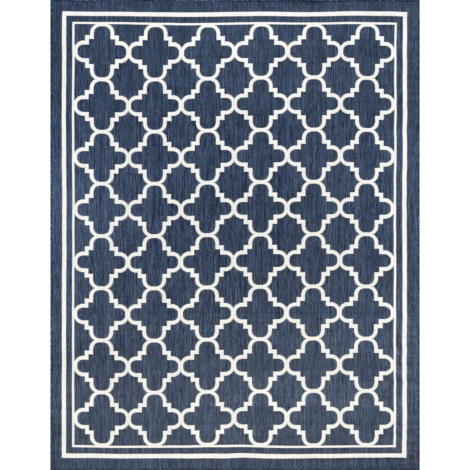 Exo Coastal Geometric Indoor/Outdoor Area Rug