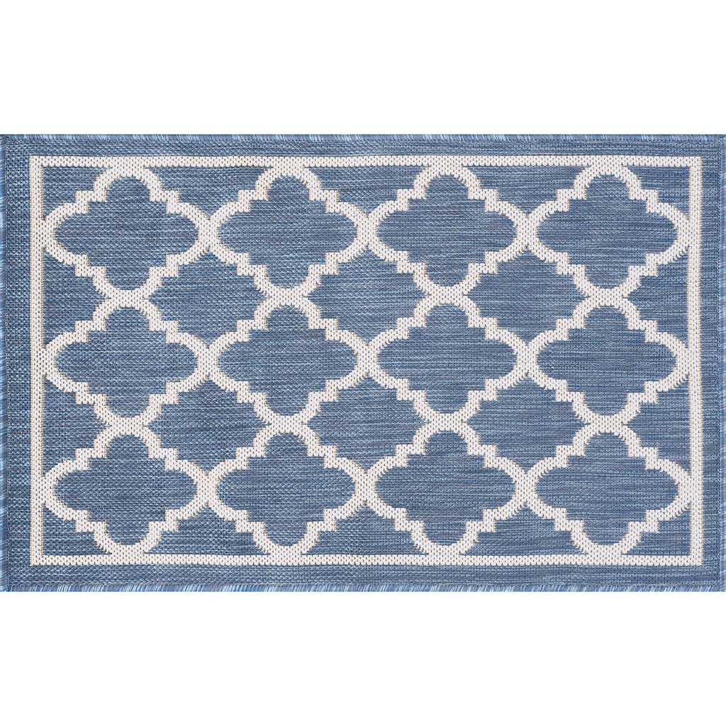 Exo Coastal Geometric Indoor/Outdoor Area Rug