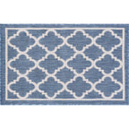 Exo Coastal Geometric Indoor/Outdoor Area Rug