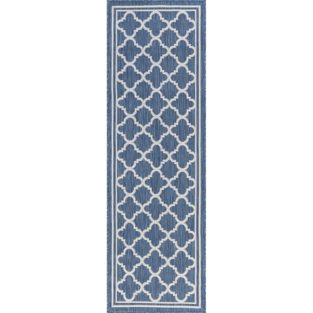 Exo Coastal Geometric Indoor/Outdoor Area Rug