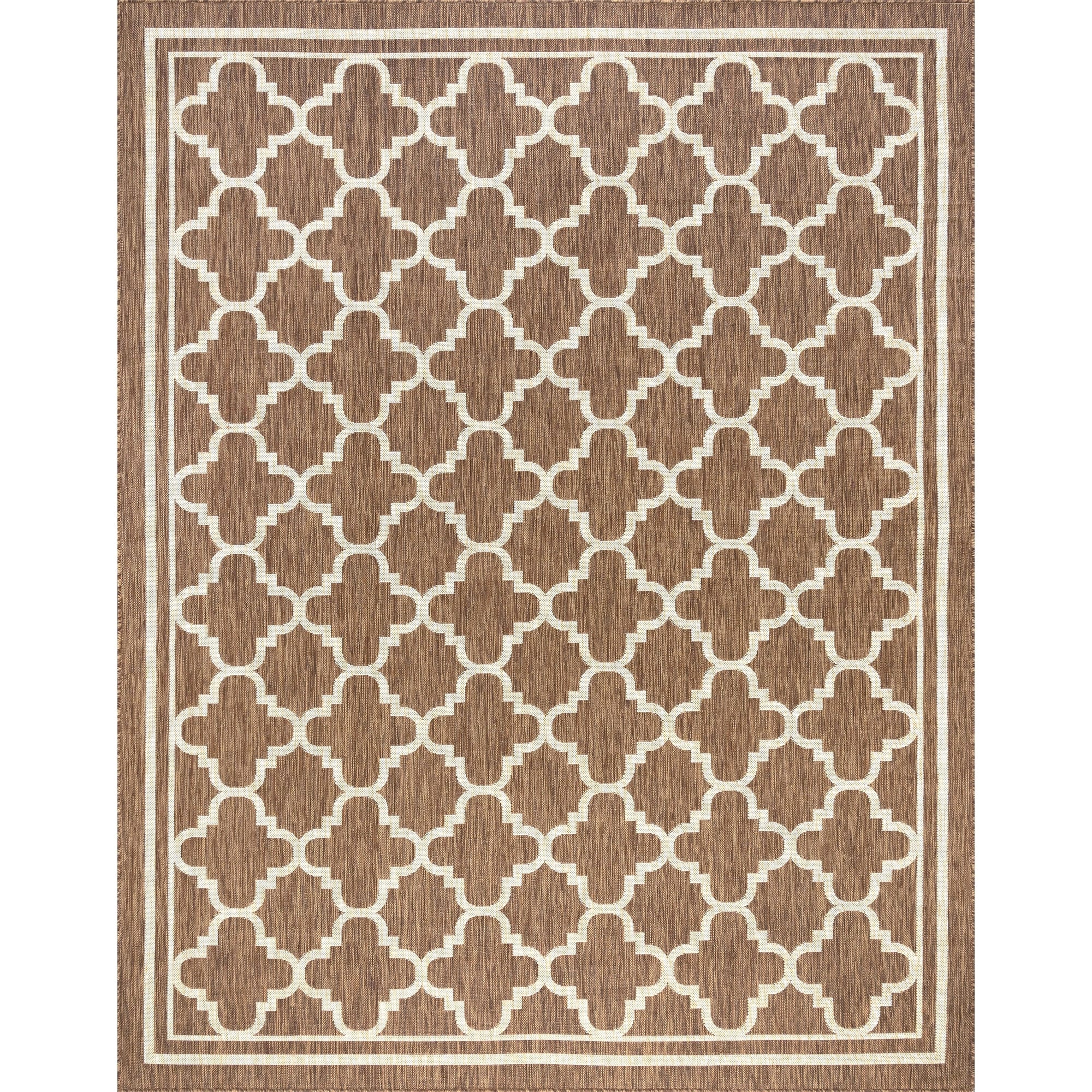 Exo Coastal Geometric Indoor/Outdoor Area Rug