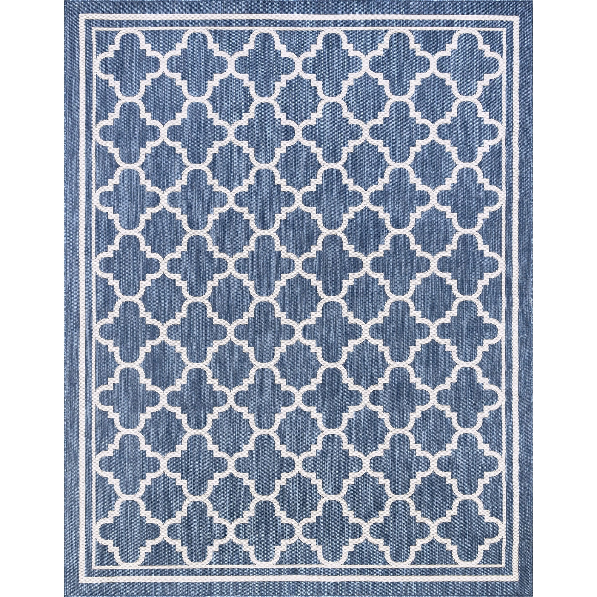 Exo Coastal Geometric Indoor/Outdoor Area Rug