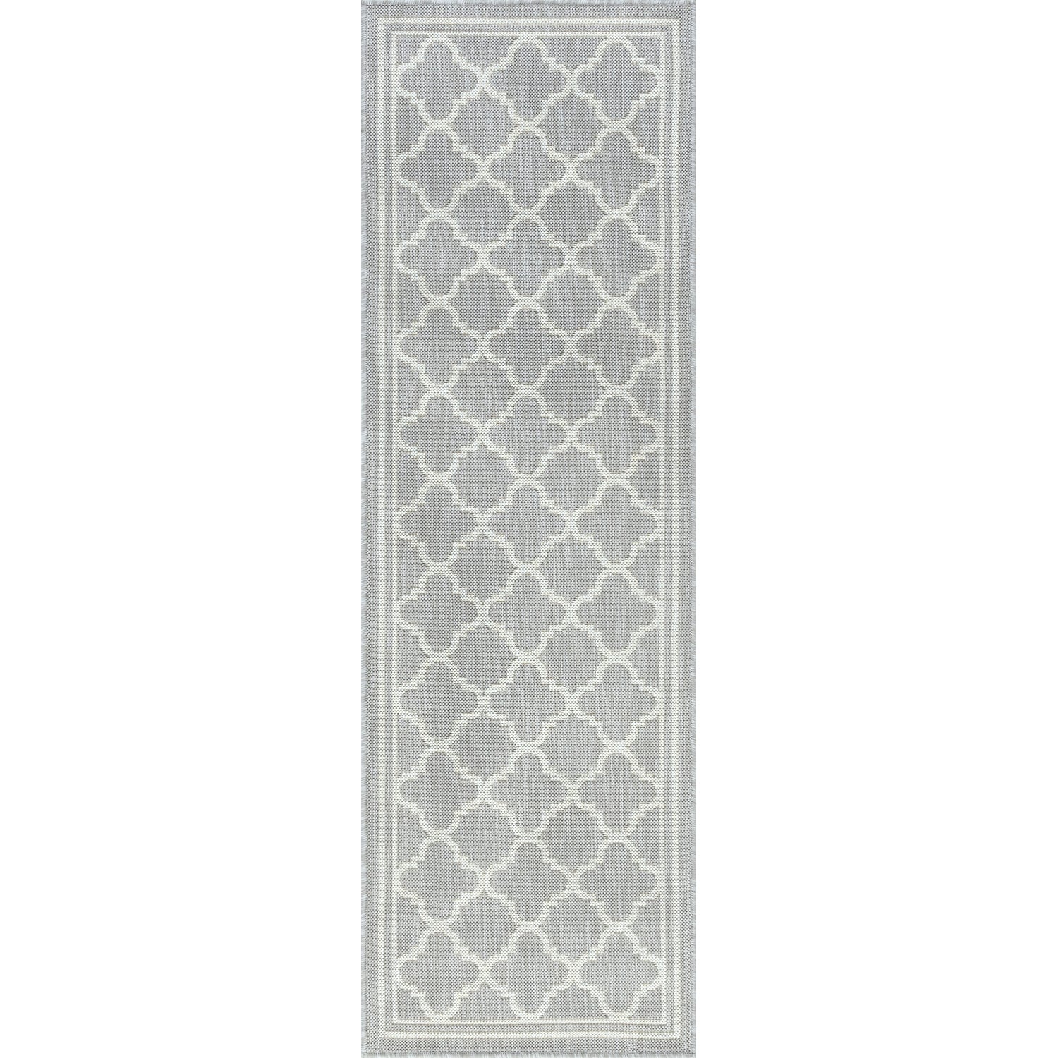 Exo Coastal Geometric Indoor/Outdoor Area Rug