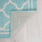Exo Coastal Geometric Indoor/Outdoor Area Rug