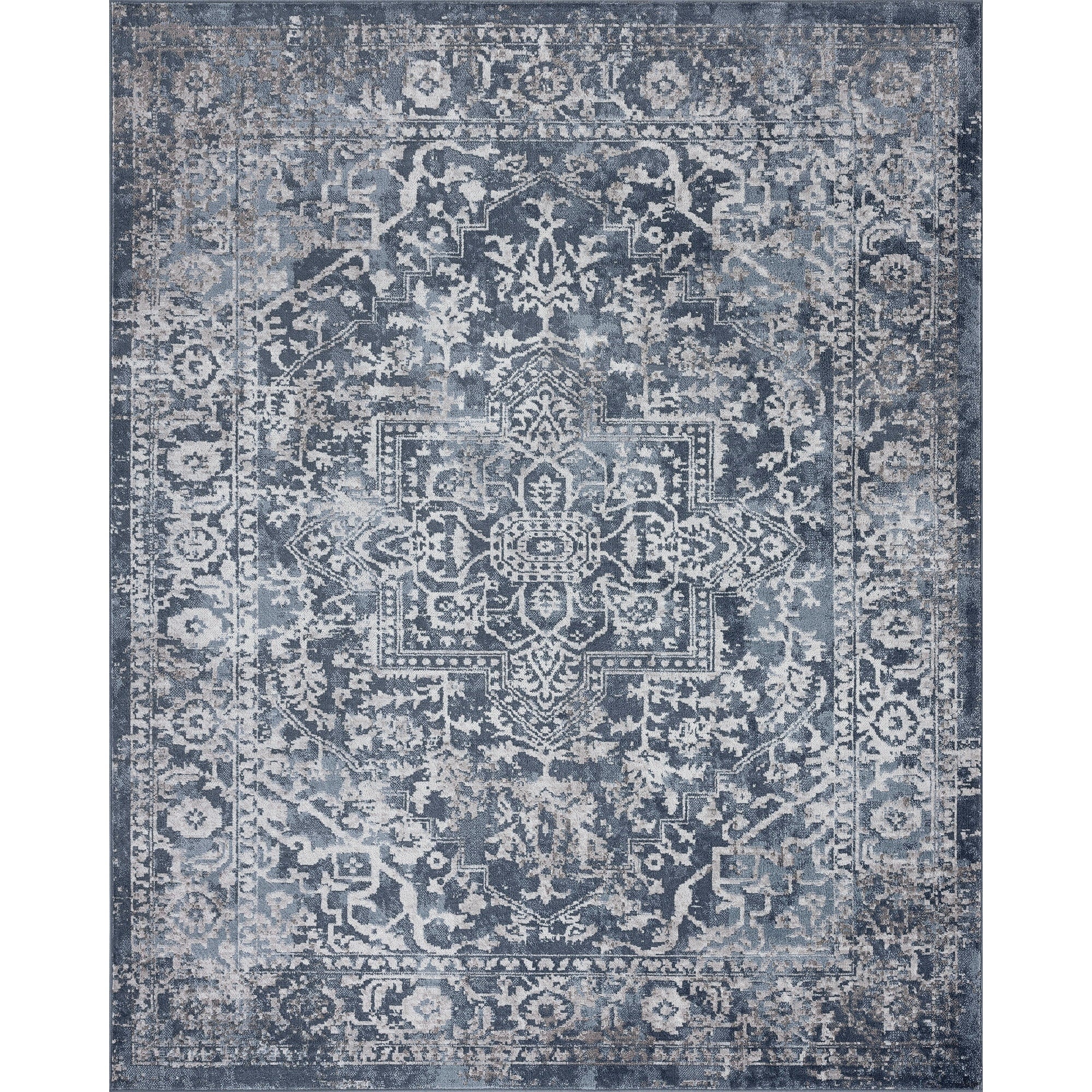 Linx French Country Medallion Indoor Area Rug