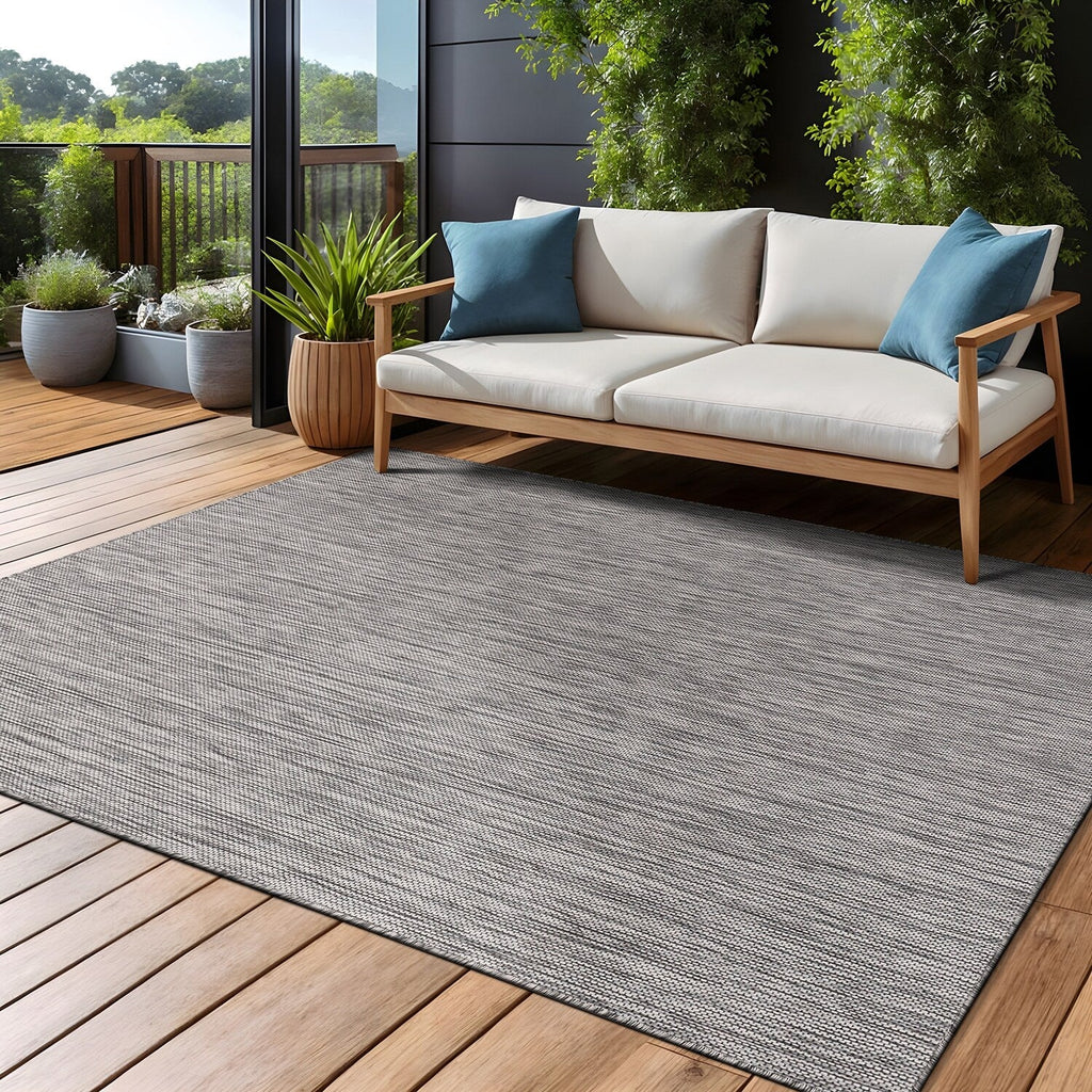 Aloha Washable Solid Indoor Outdoor Area Rug Patio Deck Living Room